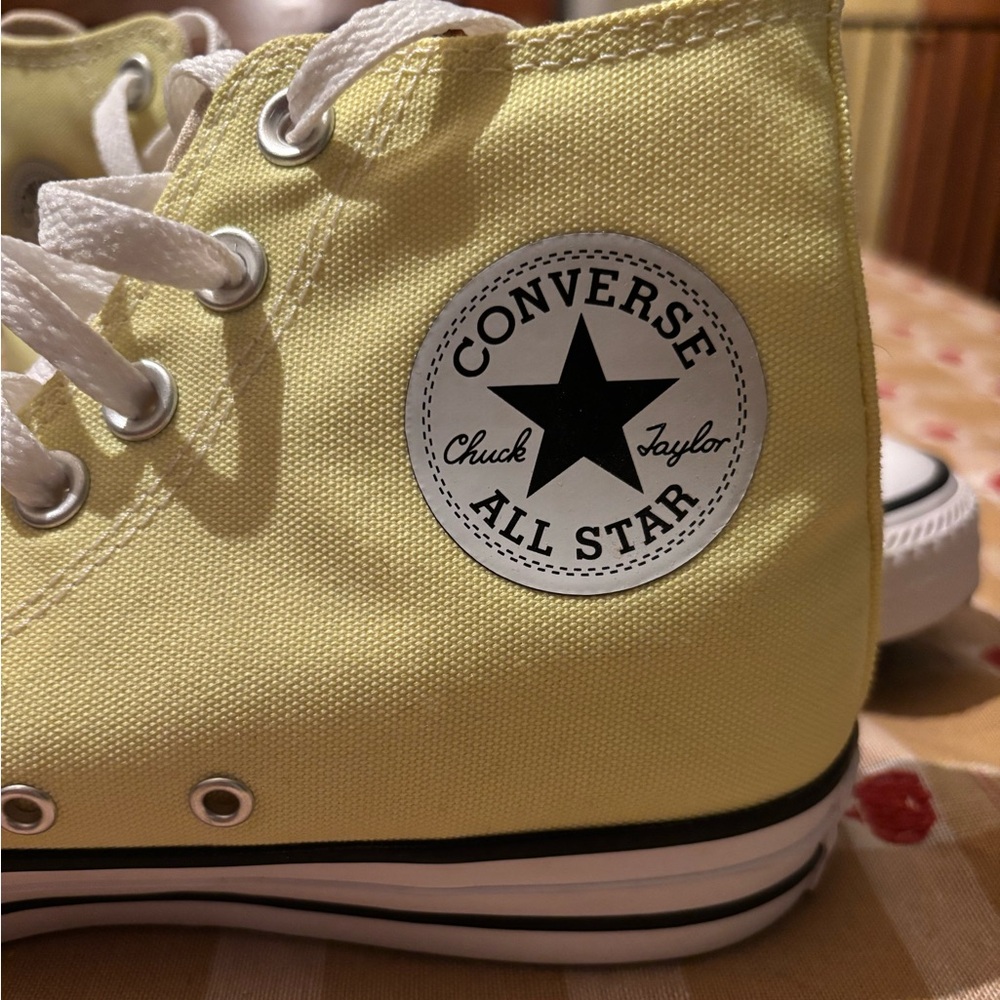 COPY - Converse Hightops - Women’s Size 9 - Bright Yellow